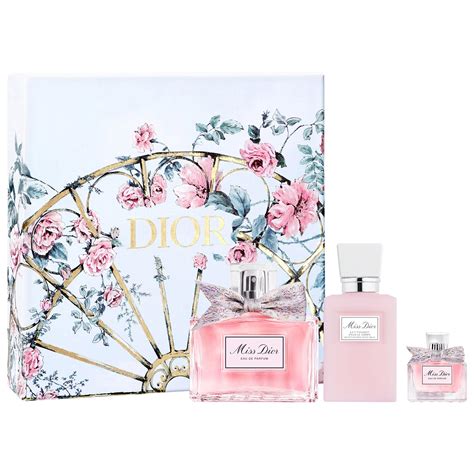 miss dior perfume gift set sale|boots dior gift set.